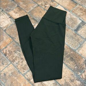 lululemon athletica Dark Green Leggings
